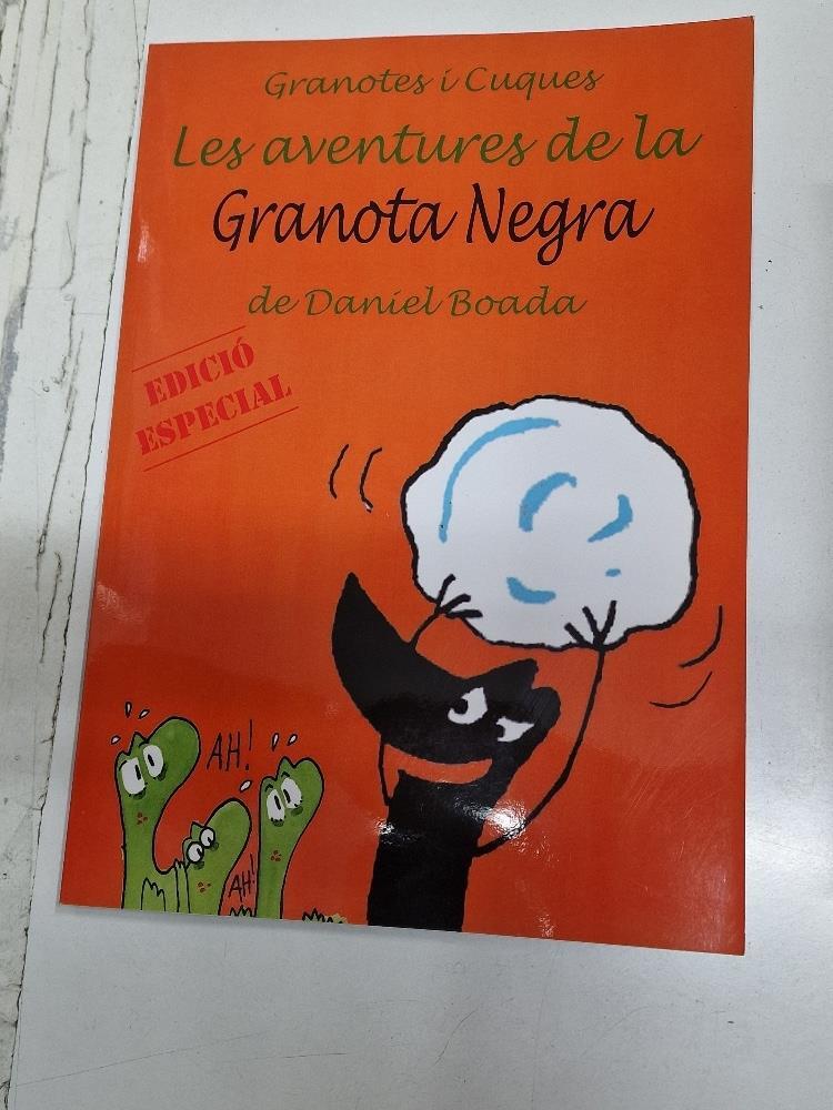 Granotes i cuques. Les aventures de la Granota Negra de Daniel Boada. Edició especial limitada a 100 ejemplares. Num 19 de 100