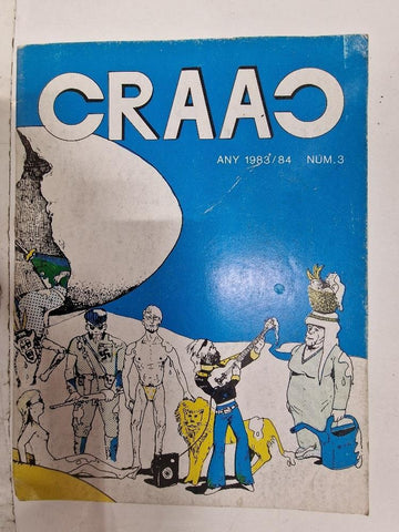 CRAAC num 3 any 1983/84. Revista sobre la historieta gràfica catalana