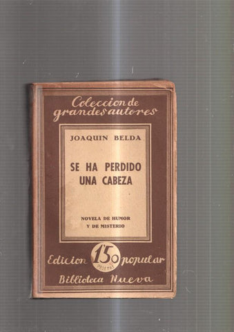 Se ha perdido una cabeza