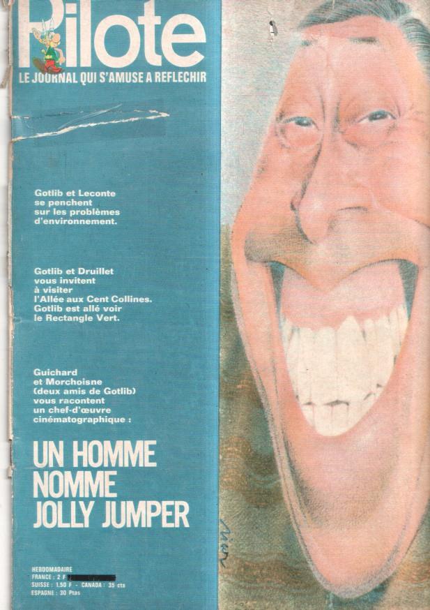 revista: Pilote numero 584, 14-1-1971: Un homme nomme Jolly Jumper