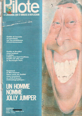 revista: Pilote numero 584, 14-1-1971: Un homme nomme Jolly Jumper