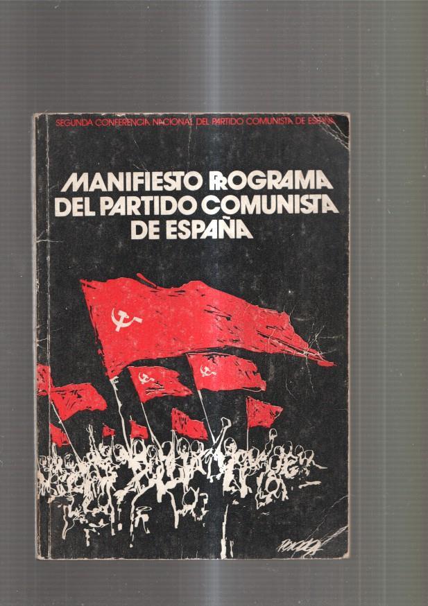 Manifiesto Programa del Partido Comunista de España