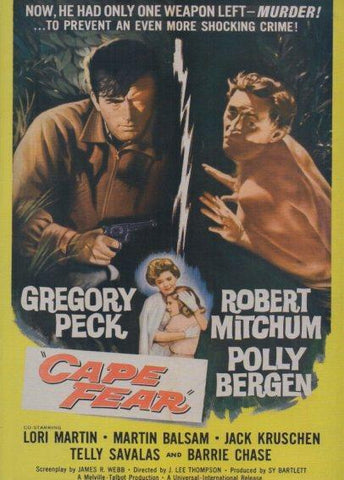 LAMINA V48474: Cape Fear o El cabo del Terror portada de la pelicula