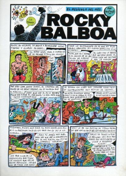 LAMINA V48487: Comic Rocky Balboa por Kalitos