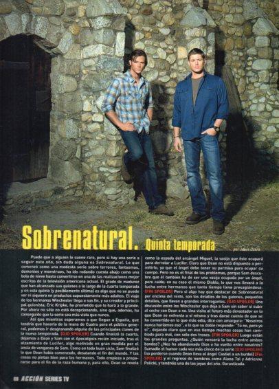 LAMINA V48539: Sobrenatural protagonistas de la serie