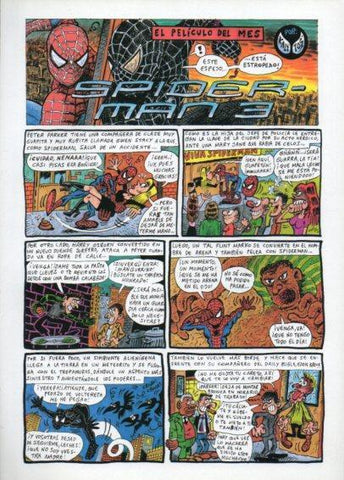 LAMINA V48533: Comic pelicula Spider Man 3 por Kalitos