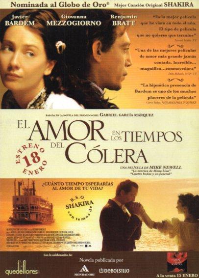 LAMINA V48530: El Amor en los Tiempos del Colera pelicula
