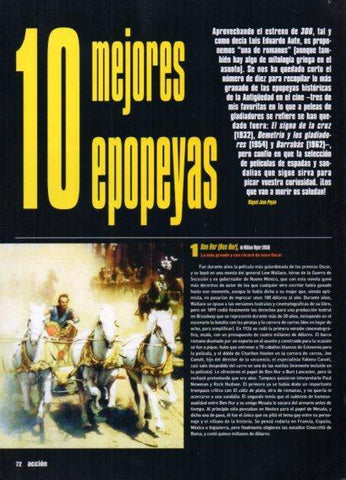 LAMINA V48409: Ben Hur pelicula