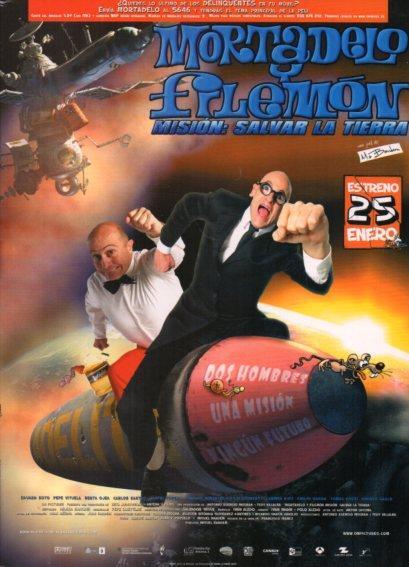 LAMINA V48417: Mortadelo y Filemmon portada de la pelicula