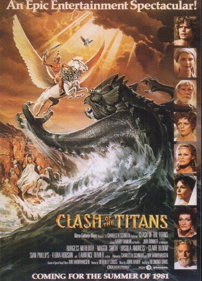 LAMINA V48420: Clasch of the Titans portada de la pelicula