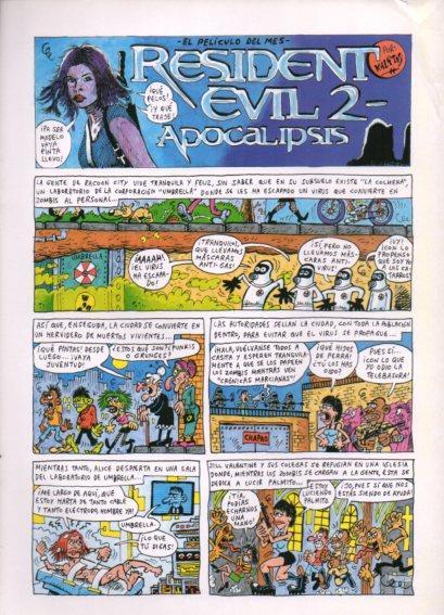 LAMINA V48389: Comic Resident Evil 2 Apocalipsis por Kalitos