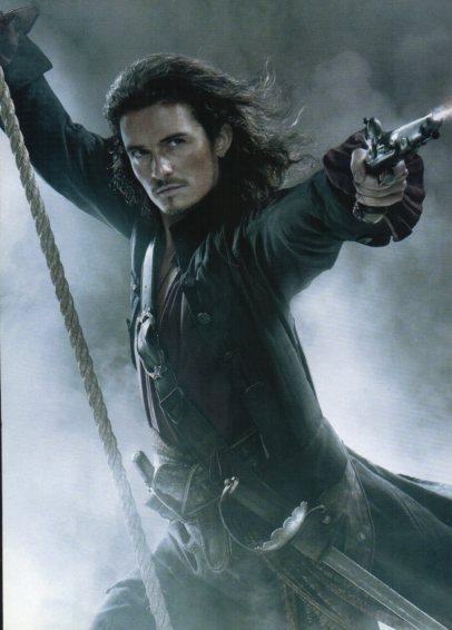 LAMINA V48455: Orlando Bloom en Piratas del Caribe