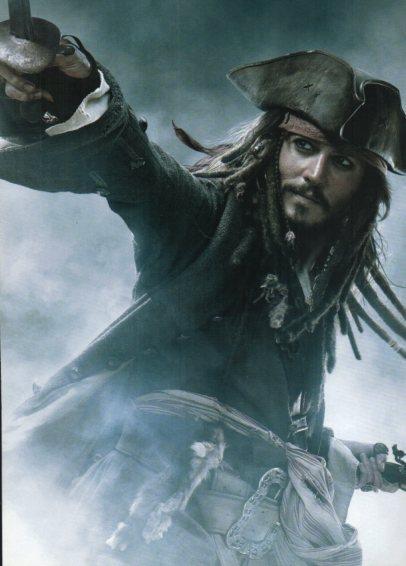 LAMINA V48458: Johnny Depp en Piratas del Caribe 