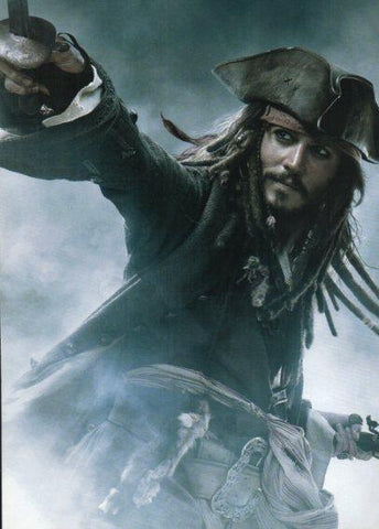 LAMINA V48458: Johnny Depp en Piratas del Caribe 