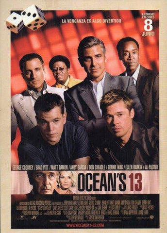 LAMINA V48464: Ocean's 13 portada de la pelicula