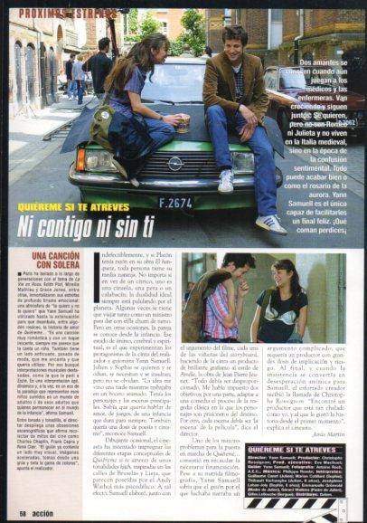 LAMINA V48426: Quiereme si te atreves imágenes de la pelicula