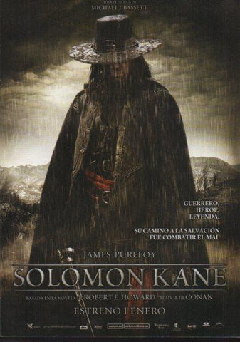 LAMINA V48428: Solomon Kane portada de la pelicula