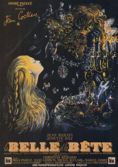 LAMINA V48429: La Belle et la Bete portada de la pelicula