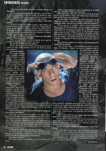 LAMINA V48430: Vin Diesel