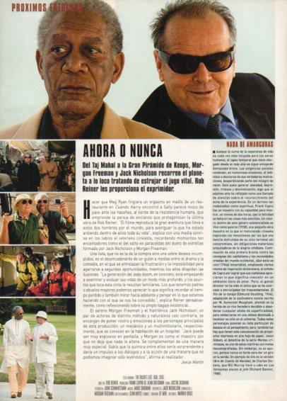 LAMINA V48440: Morgan Freeman y Jack Nicholson en Ahora o Nunca