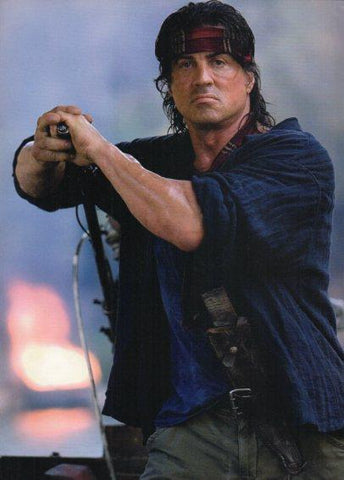 LAMINA V48442: Sylvester Stallone en John Rambo