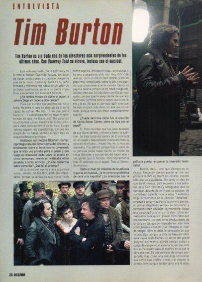 LAMINA V48443: Tim Burton
