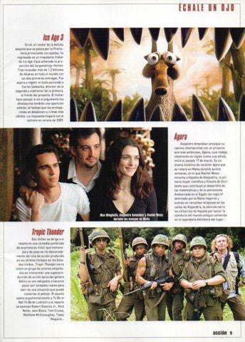 LAMINA V48437: Ice Age 3, Agora y Tropic Thunder