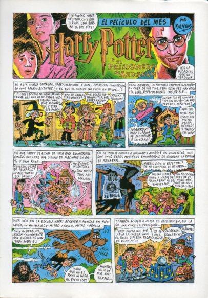 LAMINA V48556: Comic Harry Potter y el prisionero de Azkaban por Kalitos