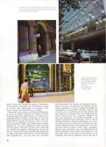 LAMINA V48843: Edifici Banca Catalana i Loewe Passeig de Gracia, Barcelona