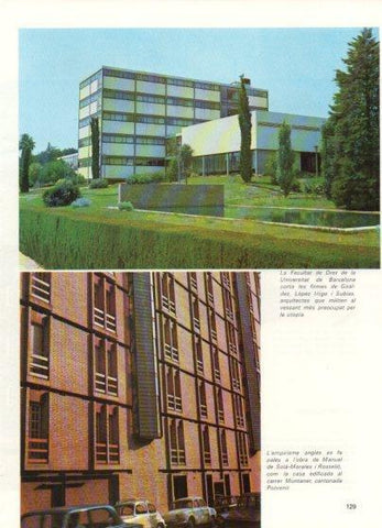 LAMINA V48908: Facultat de Dret  i edifici carrer Muntaner cantonada Porvenir a Barcelona