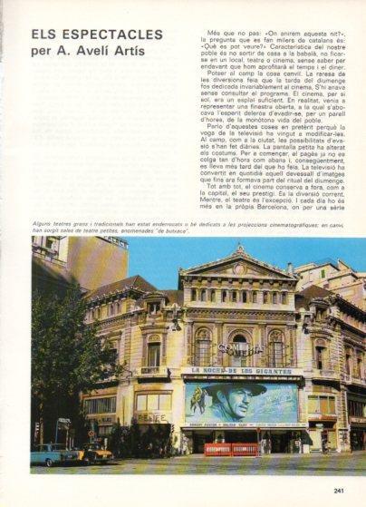 LAMINA V48883: Façana cinema Comedia, Barcelona