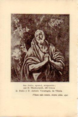LAMINA V48767: San Pedro apostol por El Greco