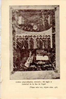 LAMINA V48754: Codice Apocalipsis siglo X, Catedral de la Seo de Urgell
