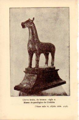 LAMINA V48757: Ciervo arabe siglo X, Museo Arqueologico de Cordoba