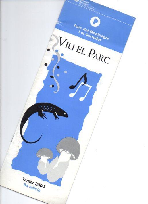 V48301: Folleto Parc del Montnegre i el Corredor Tardor 2004