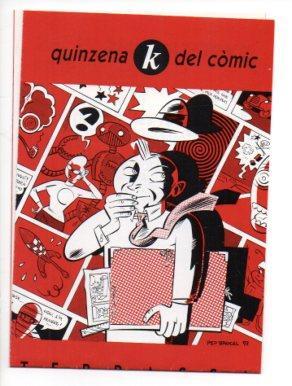 V48271: Folleto Quinzena K del comic en Terrassa Diciembre 1993