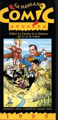 V48292: Programa La Massana Comic Andorra 1999