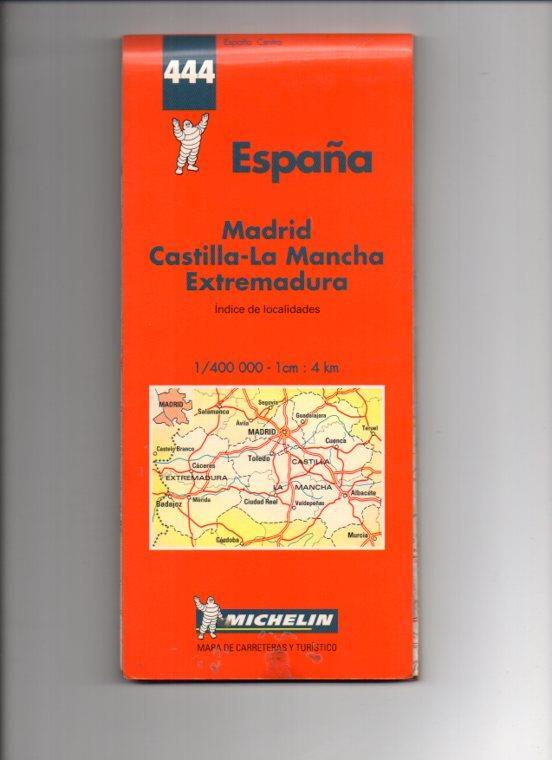 V48324: Mapa Madrid, Castilla La Mancha Extremadura. Formato 1/400000