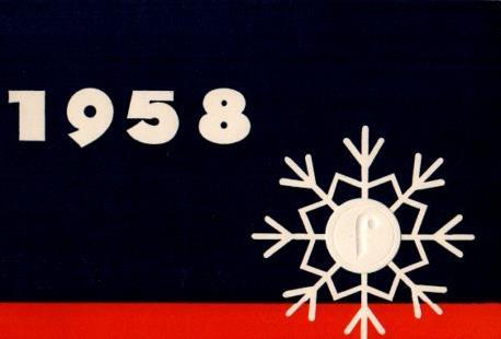 V48268: Felicitacion Navidad 1958 Fibracolor, S.A.