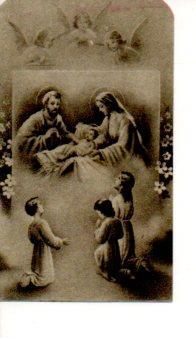 V48187: Estampa al Niño Jesus