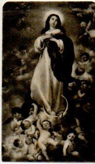 V48190: Estampa La Virgen Maria
