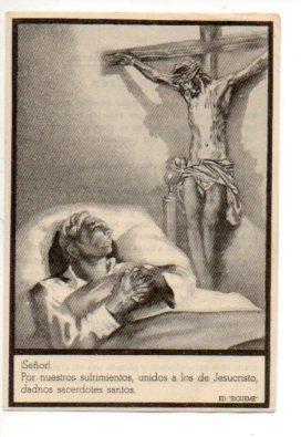 V48197: Estampa religiosa Campaña pro-Seminario