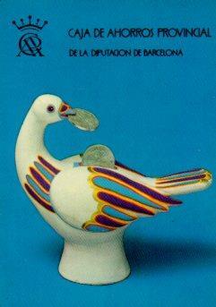 V48174: Calendario de bolsillo 1975 Caja de Ahorros Provincial de la Diputacion de Barcelona