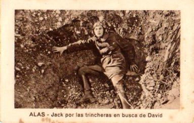 V48210: Cromo Jack por las trincheras en busca de David. Colección Alas num 13 de 21