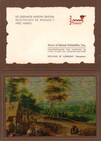 V48242: Felicitacion Navidad 1973 Tecnica de Resinas Moldeables de Esplugas de Llobregat