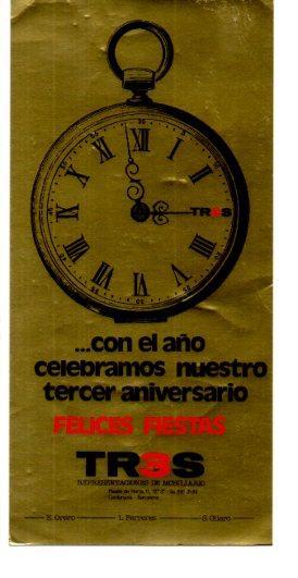 V48255: Felicitacion Navidad TR3S tercer aniversario en Cerdanyola Barcelona
