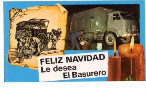 V48222: Felicitacion El Basurero Feliz Navidad