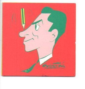 V48228: Publicidad El grans invents del TBO. Caricatura de Sabates
