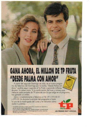 V48669: Publicidad TP fruta gana el millon en Telecinco