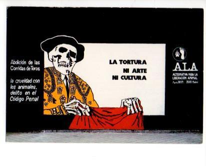 V48654: Postal ALA alternativa para la liberacion animal